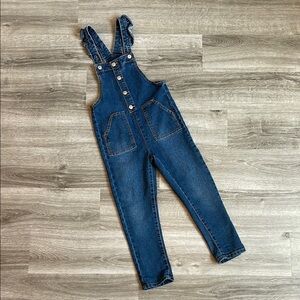 Wonder Nation toddler girls denim overalls